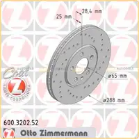 Zimmermann SPORT Bremsscheiben + Bel&auml;ge VW GOLF 3 PASSAT 35i 2.0 GTI VR6 vorne