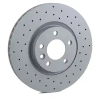 Zimmermann SPORT Bremsscheiben + Bel&auml;ge Wako VW MULTIVAN TRANSPORTER T5 2E4 vorn