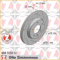 Zimmermann SPORT Bremsscheiben + Bel&auml;ge + Wako VW TRANSPORTER T5 T6 vorne hinten