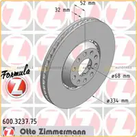 Zimmermann FORMULA Z Bremsscheiben + Bel&auml;ge VW PASSAT (3B) 4.0 W8 4motion vorne