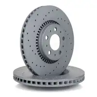 ZIMMERMANN Bremsen Kit SPORT Bremsscheiben + Bel&auml;ge f&uuml;r VOLVO S80 V70 XC70 vorne