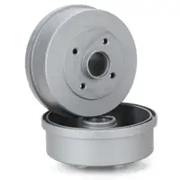 ZIMMERMANN Bremstrommeln + Backen + Radbremszylinder OPEL CORSA C mit ABS hinten