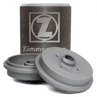 ZIMMERMANN Bremstrommeln f&uuml;r AUDI SEAT IBIZA 2 VW GOLF 2 3 PASSAT POLO hinten