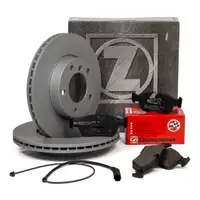 ZIMMERMANN Bremsen Bremsscheiben + Bremsbel&auml;ge + Wako f&uuml;r BMW 3er E36 Z3 vorne