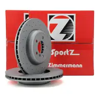 Zimmermann SPORT Bremsscheiben Satz f&uuml;r BMW 5er F10 F11 6er F12 F13 F06 vorne