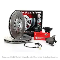 Zimmermann FORMULA Z Bremsscheiben Bel&auml;ge BMW 5er F10 M5 6er F12/13/06 M6 hinten