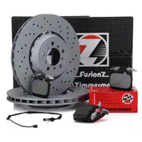 Zimmermann FORMULA Z Bremsscheiben + Bel&auml;ge BMW F87 M2 F80 M3 F82 F83 M4 vorne