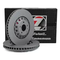 Zimmermann FORMULA Z Bremsscheiben Satz f&uuml;r AUDI A6 A7 A8 Q7 Q8 VW TOUAREG vorne