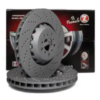 Zimmermann FORMULA Z Bremsscheiben f&uuml;r BMW 5er F10 M5 6er F12 F13 F06 M6 vorne