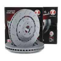 Zimmermann FORMULA Z Bremsscheiben f&uuml;r AUDI RS4 (8K B8) RS5 (8T3 8F7) R8 vorne