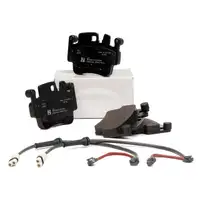 ZIMMERMANN Bremsbel&auml;ge + Wako PORSCHE 911 (997) 3.6 / 3.8 Carrera vorne / hinten