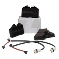 ZIMMERMANN Bremsbel&auml;ge + Wako PORSCHE 911 964 993 3.3/3.6Turbo 3.6Carrera hinten