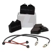 ZIMMERMANN Bremsbel&auml;ge + Wako f&uuml;r PORSCHE 911 (964) 3.6 Carrera / 4 250 PS vorne