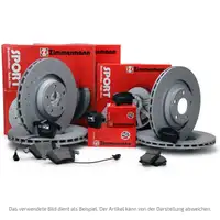 Zimmermann SPORT Bremsscheiben Bel&auml;ge AUDI TT SEAT SKODA VW GOLF 4 vorne hinten
