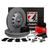Zimmermann FORMULA Z Bremsscheiben + Bel&auml;ge AUDI RS3 (8PA) SPORTBACK 1LG vorne