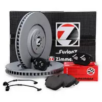 Zimmermann FORMULA Z Bremsscheiben + Bremsbel&auml;ge AUDI A8 (4H) SQ5 (8RB) vorne