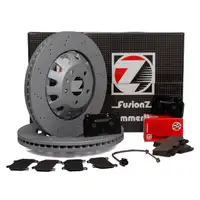 Zimmermann FORMULA Z Bremsscheiben + Bel&auml;ge AUDI RS3 (8PA) SPORTBACK 1LG vorne