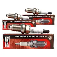 3x CHAMPION Z&uuml;ndkerze RC10DMC4 MULTI GROUND ELECTRODE Audi Fiat Opel Skoda VW
