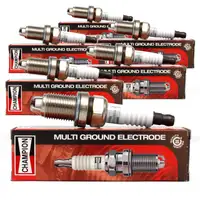 6x CHAMPION Z&uuml;ndkerze RC10DMC4 MULTI GROUND ELECTRODE Audi Fiat Opel Skoda VW