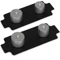2x Bremstr&auml;gerplatte 36/40mm PORSCHE Boxster Cayman 986 987 vorne / hinten 99635108802